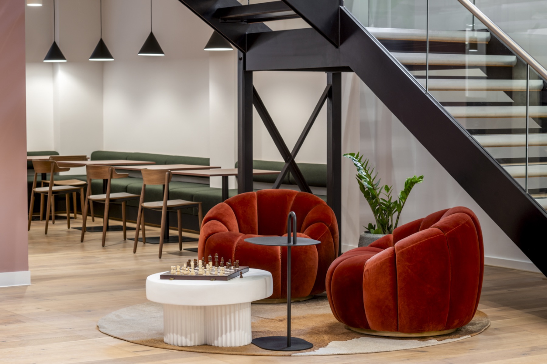 Café and reception at Bedford Row